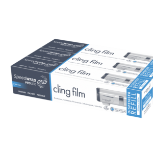 SPEEDWRAP PRO 300 METRES CLING FILM DISPENSER REFILLS PACK OF 3