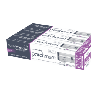 SPEEDWRAP PRO 50 METRE BAKING PARCHMENT DISPENSER REFILLS PACK OF 3